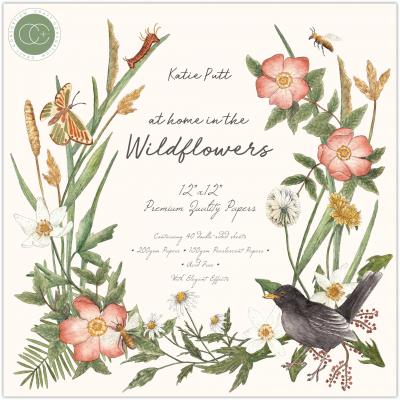 Craft Consortium At Home in the Wildflowers Designpapier - Paper Pad